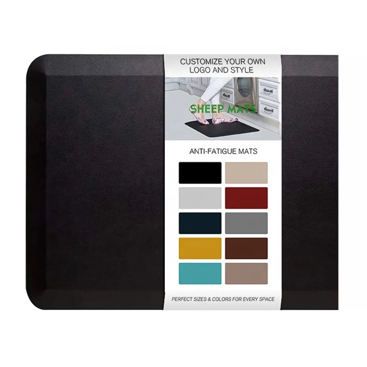 Sheepmats Heavy Duty Comfort Stable Large Anti Fatigue Kitchen  Standing Floor Mat Perfect For Kitchens With Logo