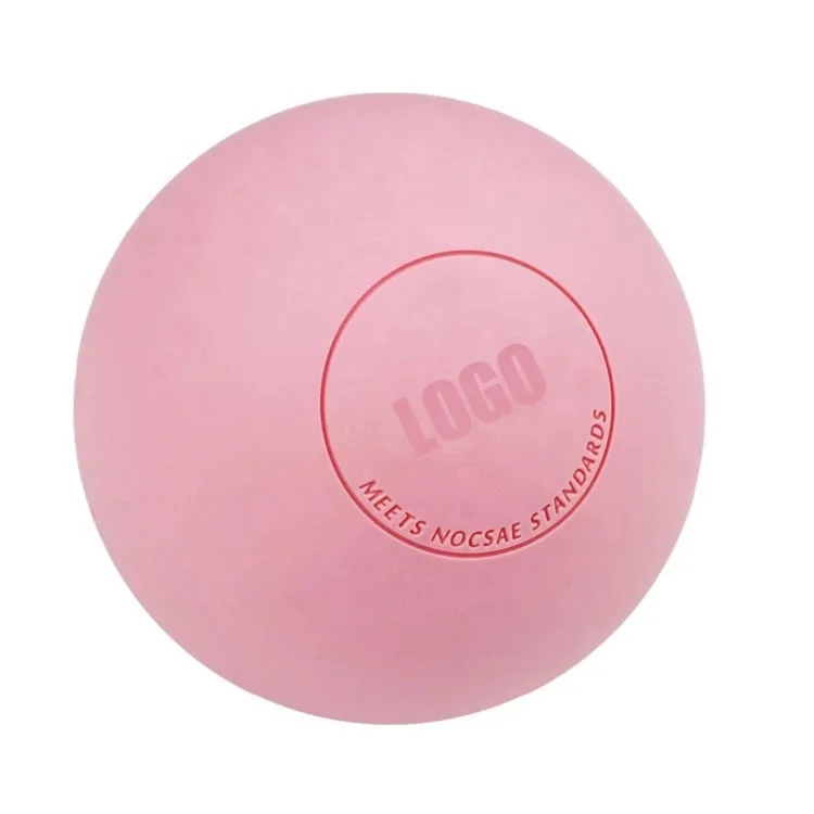 
Ningbo Virson Wholesale Custom Logo Natural Rubber Massage Lacrosse Balls 