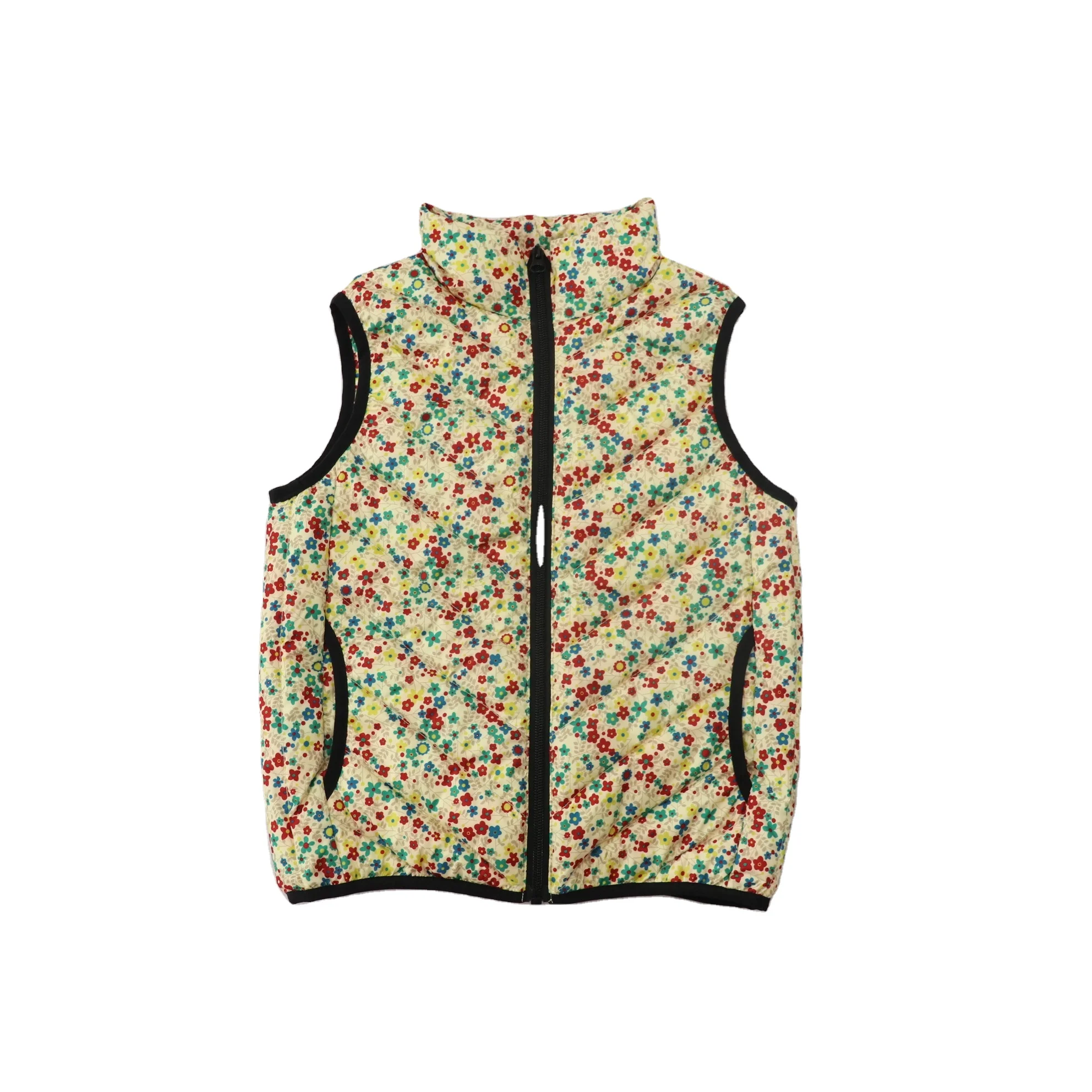 Hot sale winter waistcoat warm jacket windproof for girls