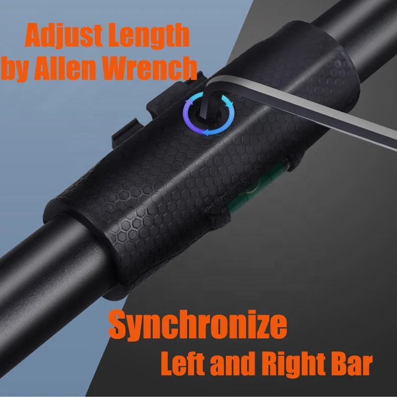 Gym Workout Bar No Screw Installation Fitness with Level Meter Doorway Pull up Bar and Chin up Bar