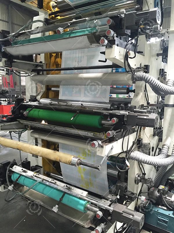 6 Color Flexographic Bopp Roll Printing Machine