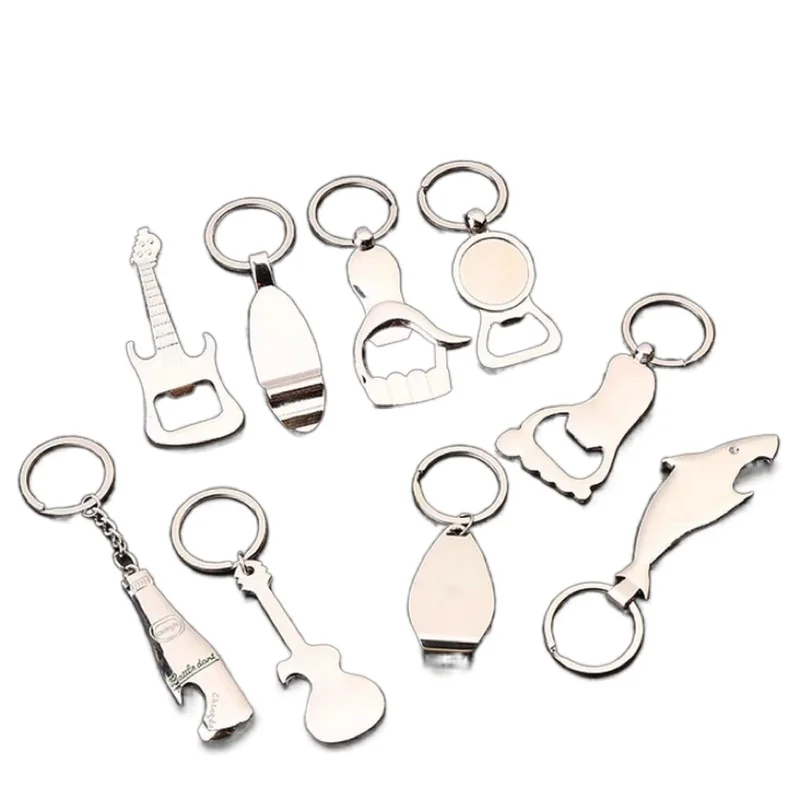 Aluminum alloy dog paw shape key chain bottle opener Wine Bottle Opener with Logo Corkscrew plastic wine opener