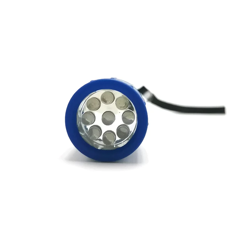 9 LED UV Hight Quality 3.7V Flashlight LED Torch Outdoor Camping Handlamp