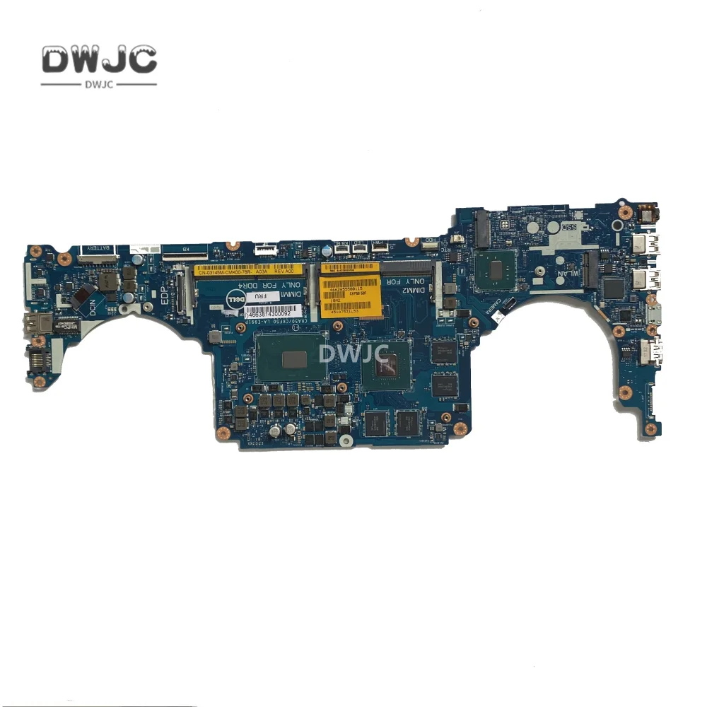 CKA50 CKF50 LA-E991P материнская плата для ноутбука Dell Inspiron 15 7577 с i5-7300HQ процессор + Gtx1050ti Gpu 03145 м CN-03145M работает хорошо