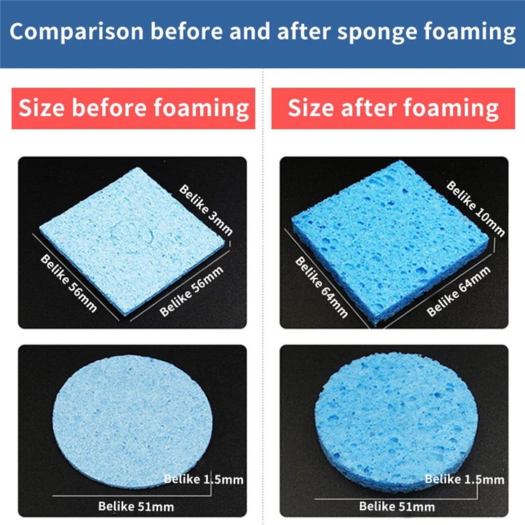 solder tip cleaning sponge