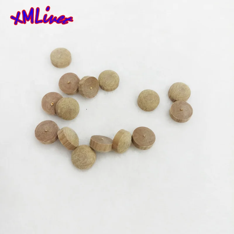 Wholesale 13mm/14mm brown color Bakelite pool jump and break tips pool cue tips billiard accessories