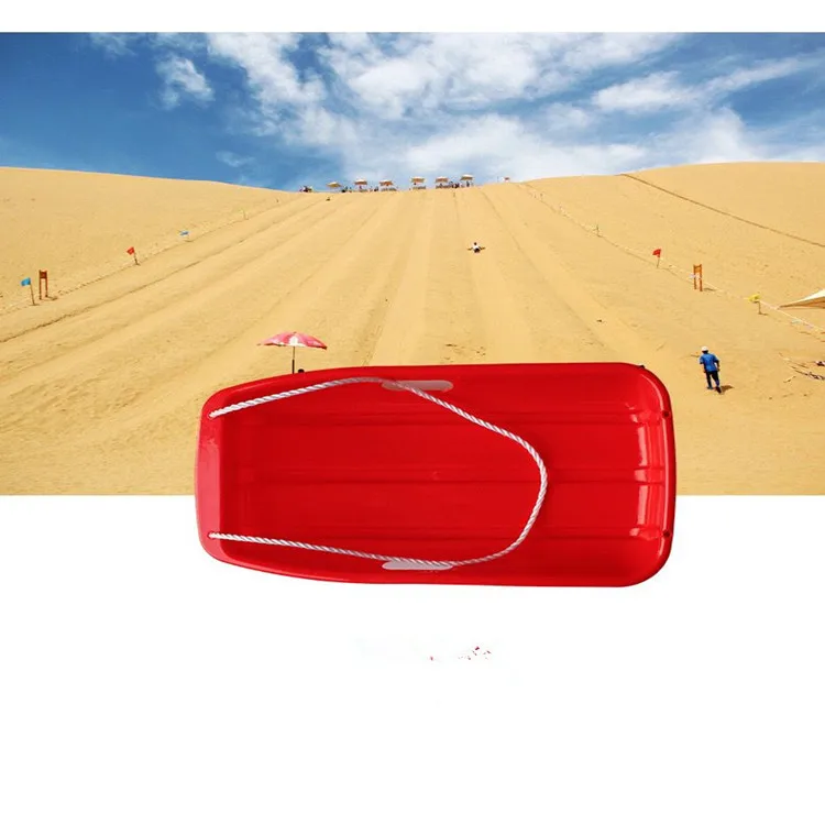 Hot Selling Plastic Snow Sledges Tube Grass Sand Slider for Kids
