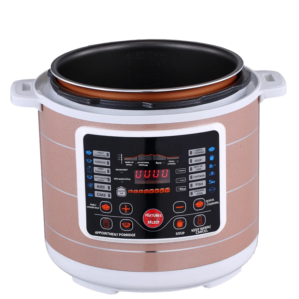  ЖК-дисплей электрическая воздушная фритюрница все умные мгновенные две крышки скороварка