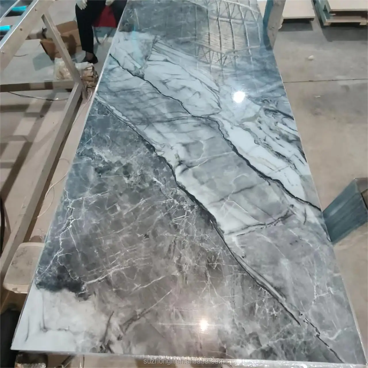 Pvc Uv Marble Sheet Marble Effect Pvc Panels Panel Indoor Protective Wall UV Marble Wall Panels With Best Quality
