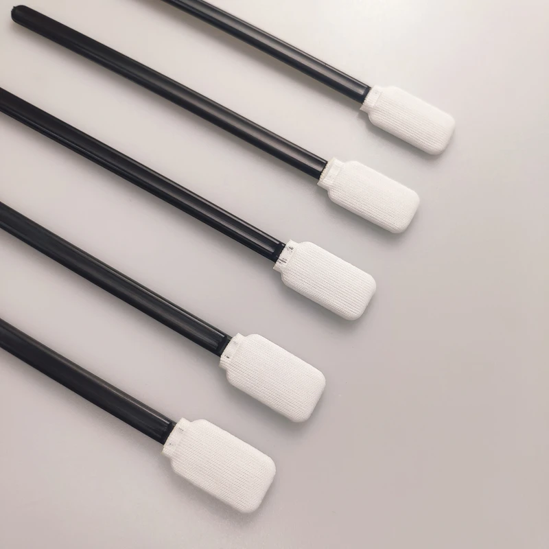 5 Inch Lint Free Rectangle Tip Polyester Swab Auto Electrics Job Using Cleanroom Swab