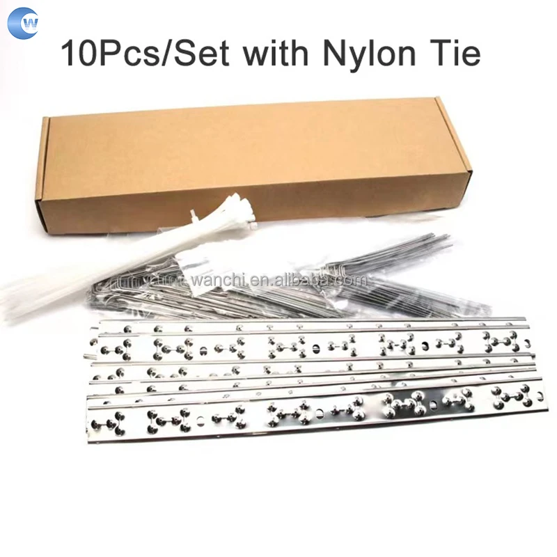 Professional Plastic Bird Spike anti pigeonstainless steel thorn 50cm 20/40/60 nail bird control nail bird spike