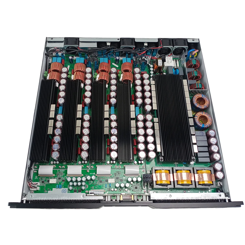 K430 цифровой Класс d 4 канала 3000 Вт Профессиональный усилитель мощности