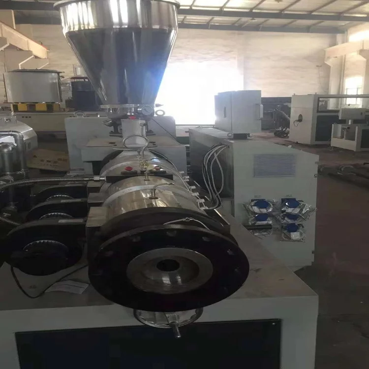 SJZ55/120 Custom manufacturers double screw plastic extruder