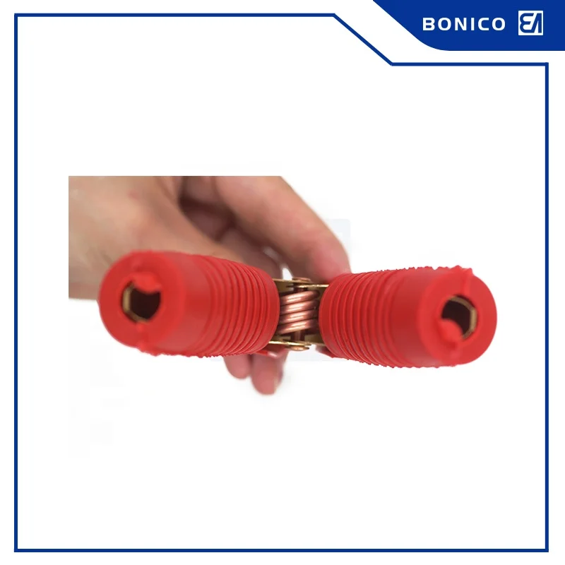 100 А 90 мм Материал из чистой меди ПВХ изолированный зажим для плоской батареи среднего размера для автомобиля