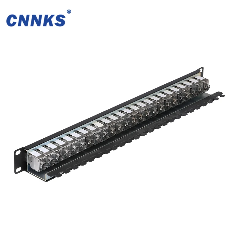 Патч-панель cat 6 FTP с 24 портами