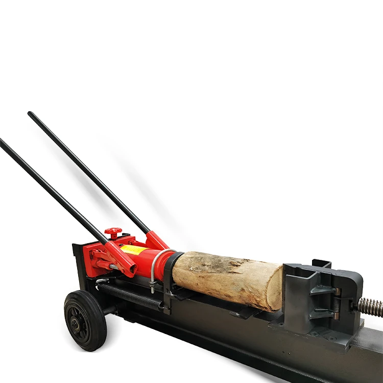 Manual wood splitter hydraulic wood splitting machine