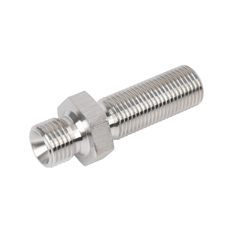 Stainless Steel NPT Male Hydraulic Hose Fitting 15611 Ayn Type for Heavy Machinery