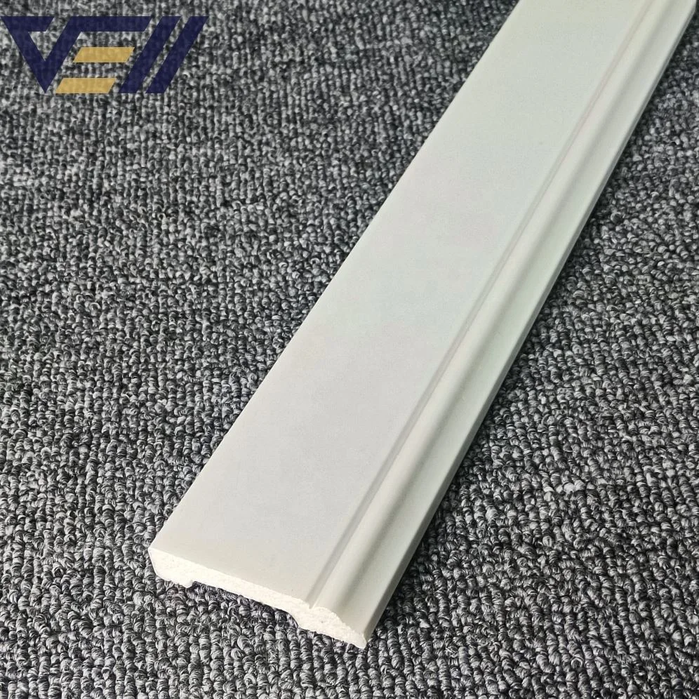 VELL Vinyl flooring accessories polystyrene PS waterproof skirting For Decoration