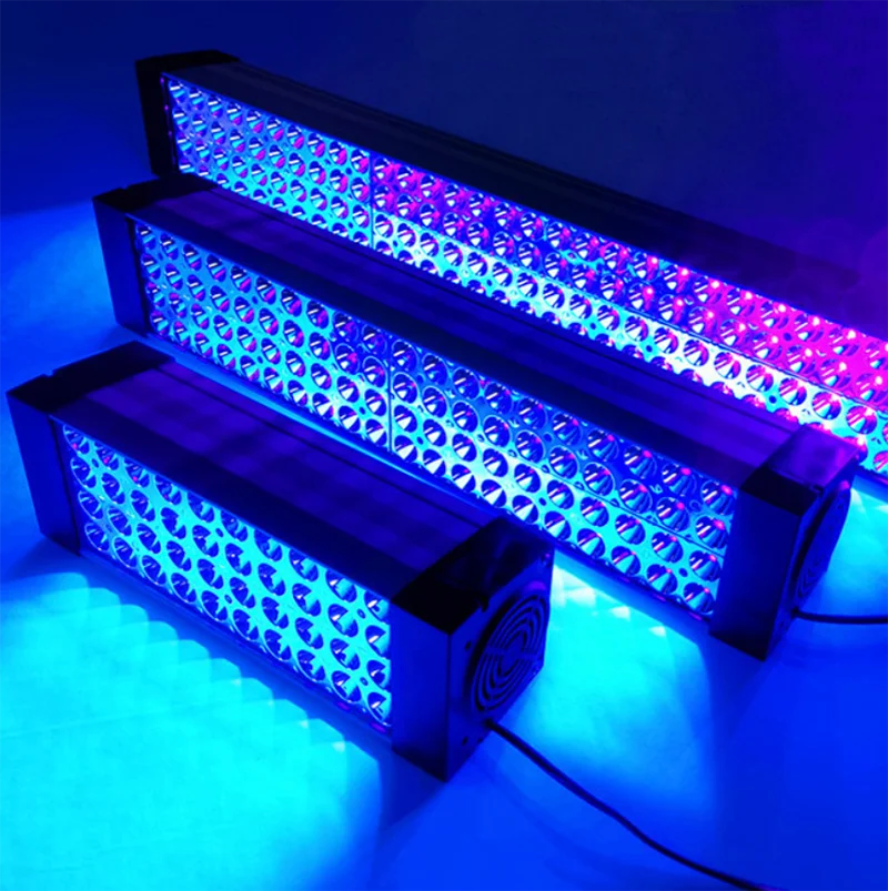 High power 80W portable UV curing lamp no shadow glue printing version light oil dark green oil exposure lamp