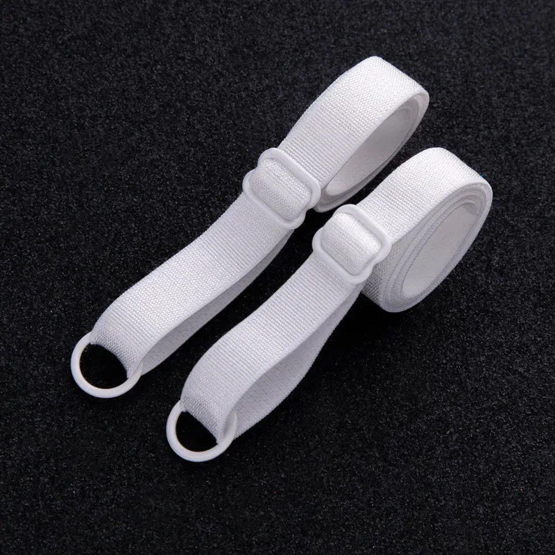 
Custom adjustable Nylon plating regulator bra elastic straps 