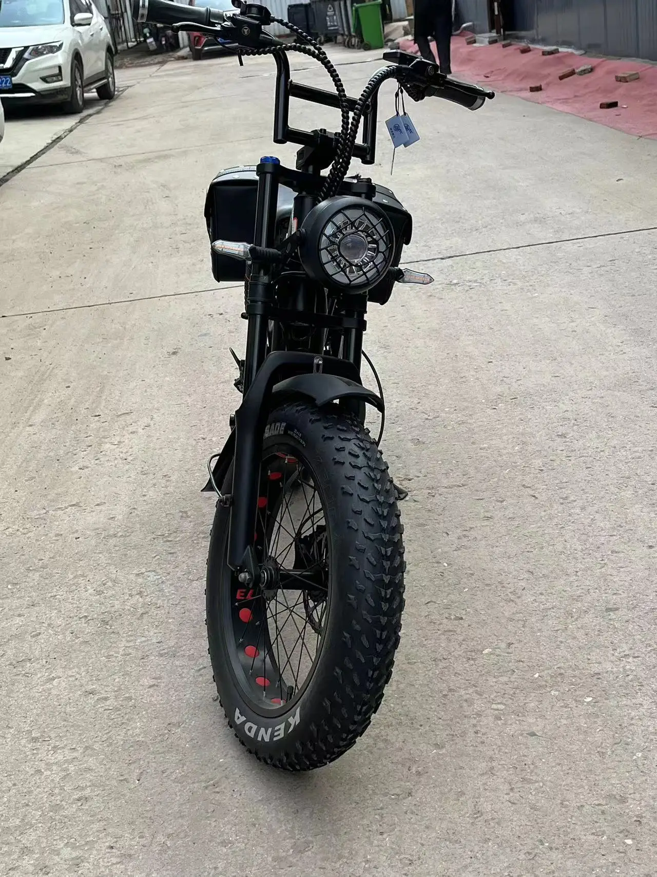 Hot Sales New Fat Tire 20' 7 Speed E bike 350W 500W Retro Enduro E-Bike Electric Bike Adult Steal TH Bomber Mountain Snow Bike