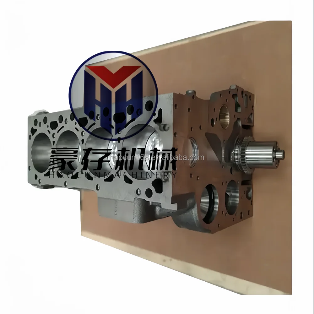 ISUZU 4JB1 4JJ1 4HK1 6HK1 Cylinder Block 8-94437397-6 Spare Parts for Isuzu Diesel Engine for Construction Machinery