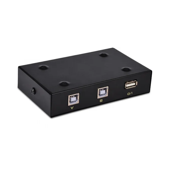  Высокая Совместимость usb2.0 состоящий из универсального адаптера на 2 usb переключатель FJ-1A2B общий доступ к принтеру коммутатор входной сигнал 1 выходной