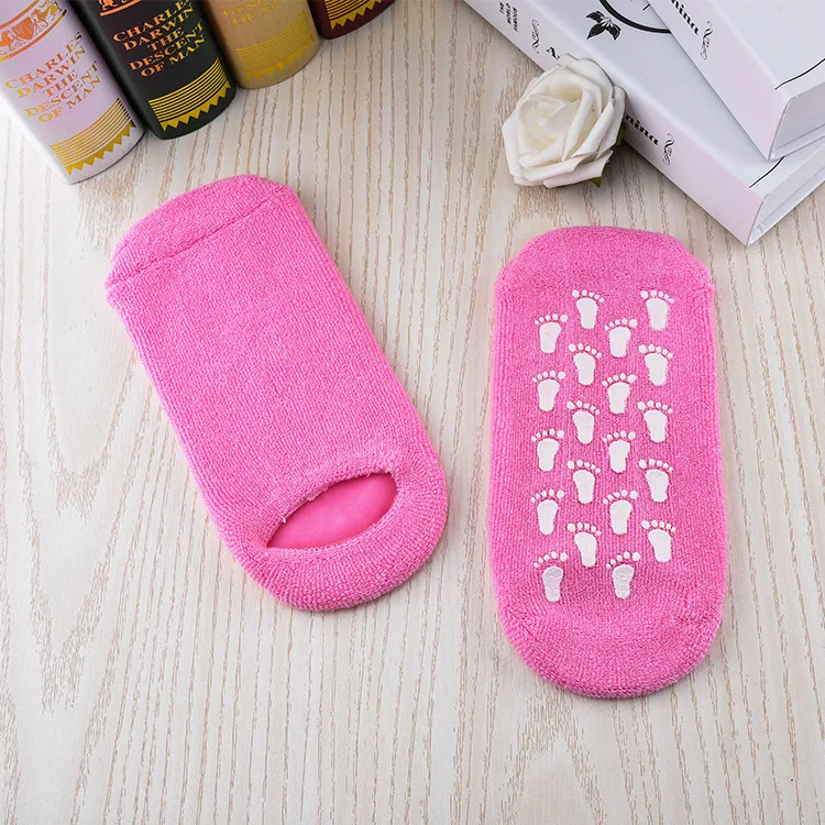 Gel moisturizing anti-crack socks for girls