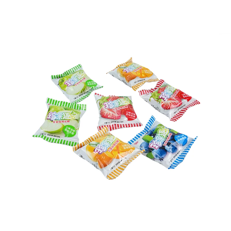 Wholesale QQ Candy Multi-Flavor Jelly Exotic Snacks Sweet and Fruity Taste Multi-Colored