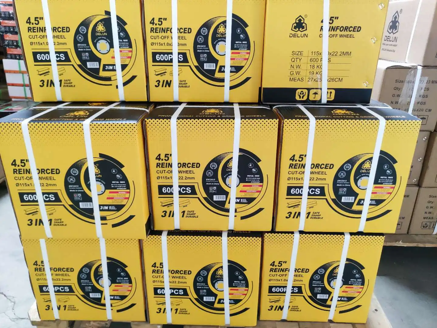 Hardware tools 4.5'Cutting Discs 115mm  Cutting Wheels  wholesales for steel  disco de corte 4.5 polegadas