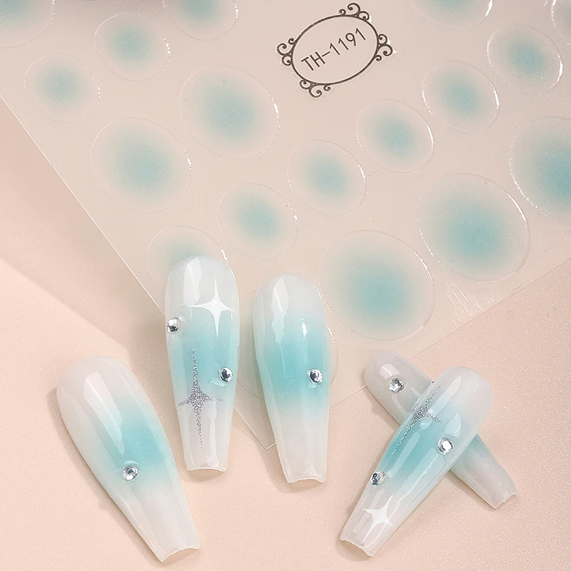 new style design Abstract matte nail Decoration decals Applicable to all finger types nail art stickers