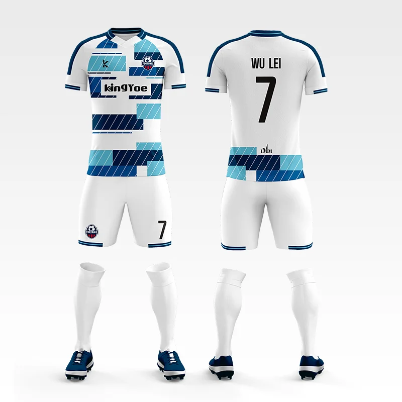 Футбольный мужской индивидуальный Молодежный студенческий костюм футбольной команды тренировочный костюм детский футбольный Джерси Спортивная футболка