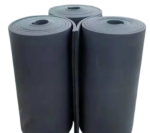 Rubber Plastic Board Sponge Board B 1 grade black insulation board roof insulation materials