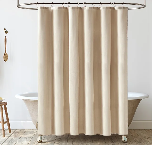 Hotel Luxury Waterproof Decorative Shower Curtains for Bathroom  Bath Accessories Hotel Style Machine Washable