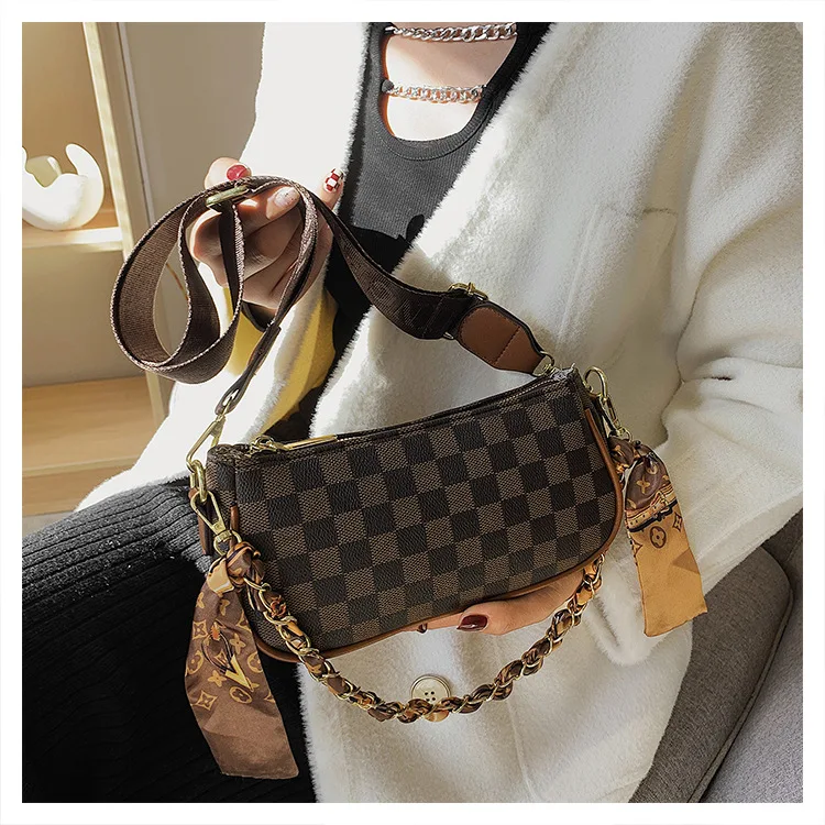 Hot Sale Bolsos Bandana Bag And Shoe Set Designer Ladys Purses Famous Brands Women Hand Bags