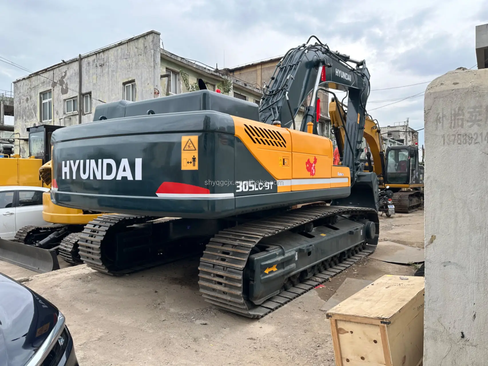 Японский подержанный экскаватор Kubota SK155/165/185 Hitachi ZX56/ZX55 гидравлический гусеничный 5 тонн 6 б/у