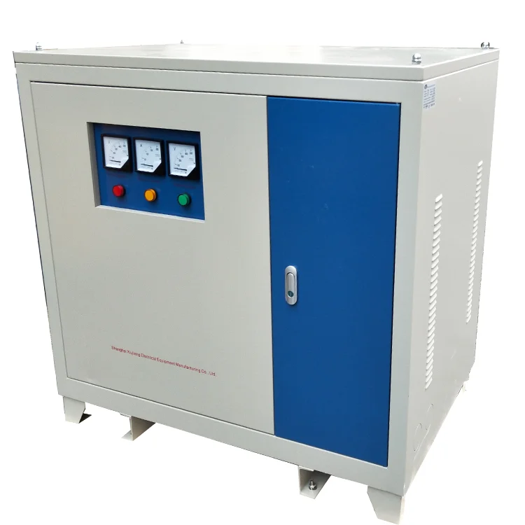 Factory direct 220V to 440V step up 3 phase 80kva dry type transformer