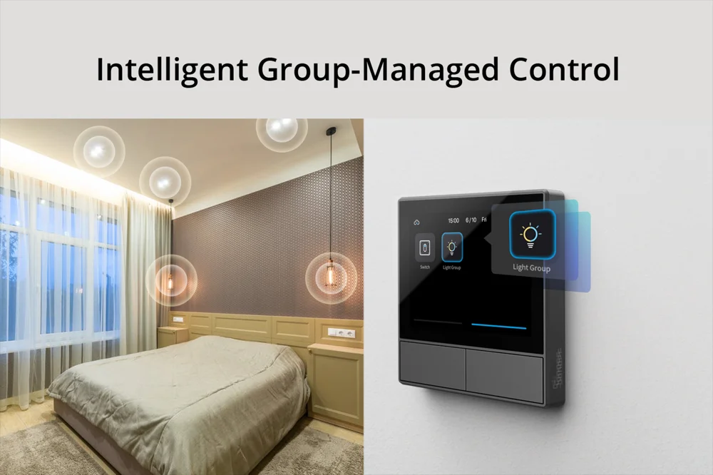 Sonoff Wifi Wireless Thermostat Smart Scene Display Switch Sonoff NSPanel with APP Remote Function
