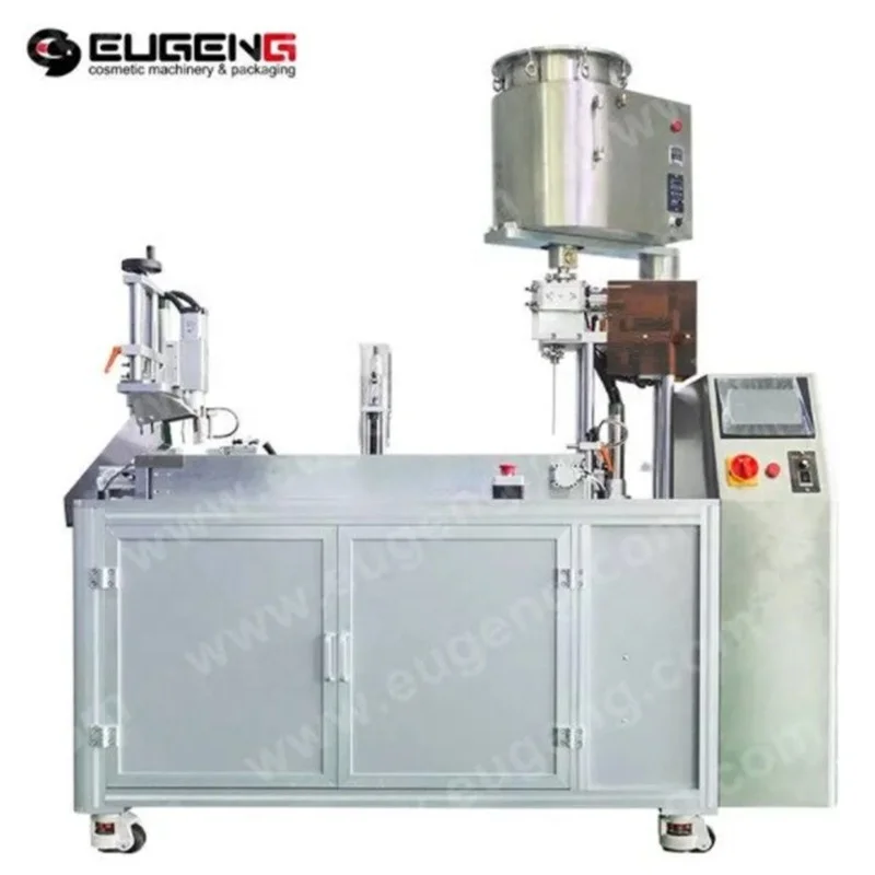 Heating lip gloss filling machine liquid lipstick filling machine with heating tank
