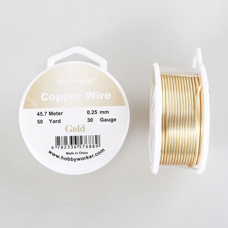XuQian 16 Gauge Various Size of Gold Silver Plated Copper Wire for DIY Making Jewelry