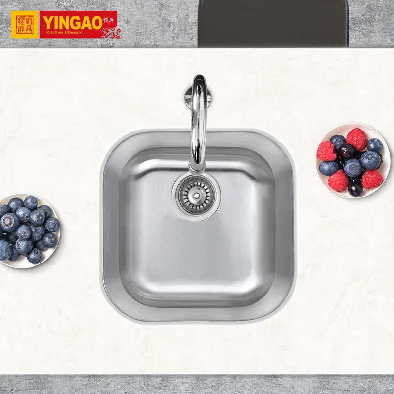 Custom Size Stainless Steel Single Bowl Sinks