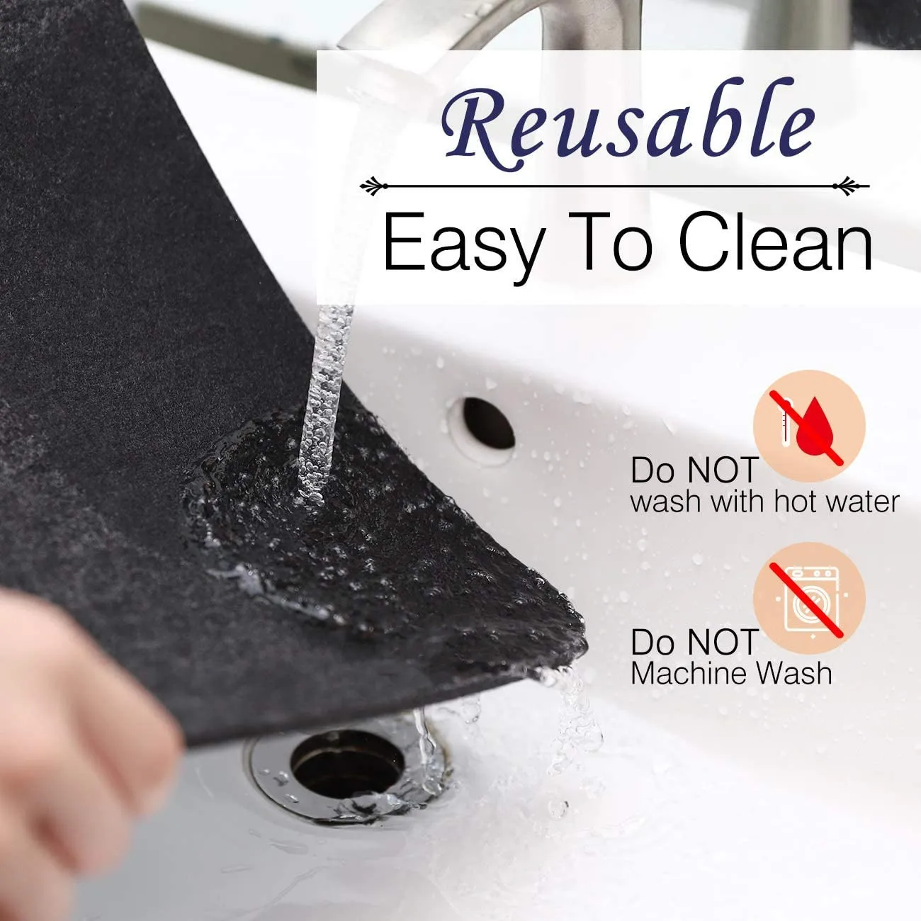 Felt Placemats Stain Non Slip Heat Resistant Washable Wool Felt Placemat Coaster Set  For Dining Table