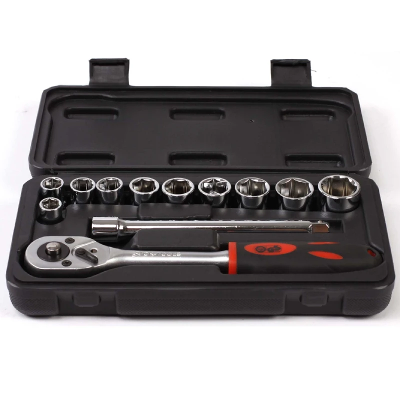 KAFUWELL SS012A02 12pcs Socket Set Manufacturer Supply Stronger Durable for Car Repair Tools Hardware Tool