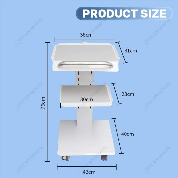 Dental Mobile Cart With Oral Camera Computer System 17 Inches Medical Intra Oral Camera With Mobile Cart