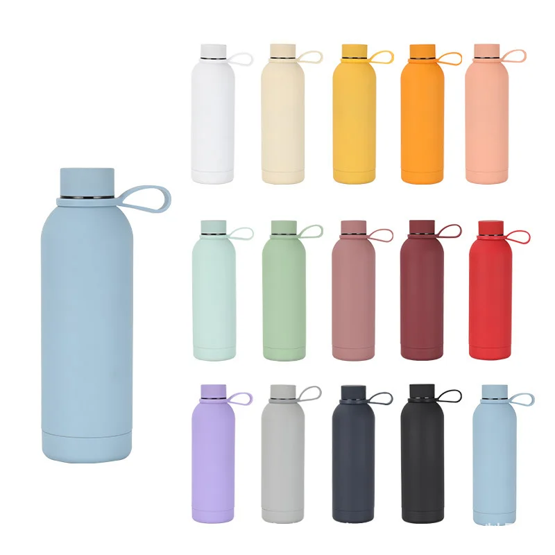 BPA Free Stainless Steel Sport Bottles Gym Hiking Thermal Travel Cup Thermos Hot Water Bottle Vacuum Flask