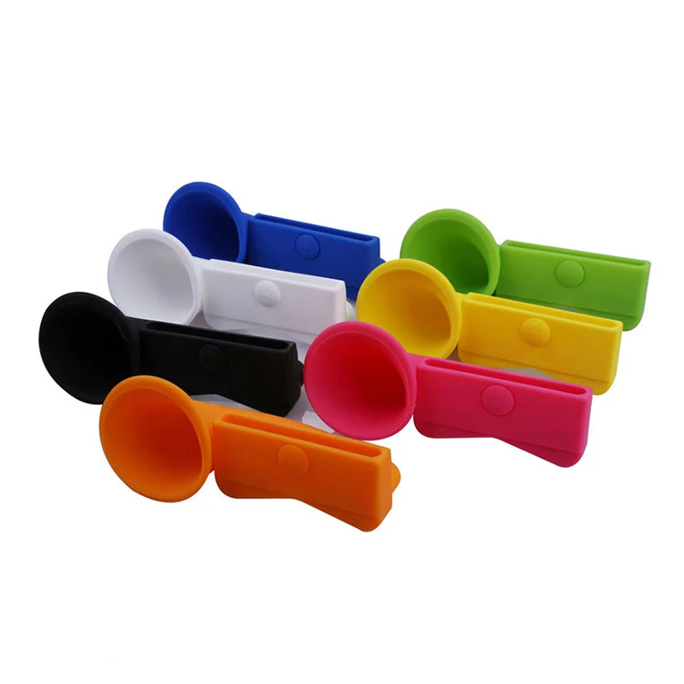 Promotional gifts Silicone portable phone speaker music mobile phone speaker/ mini cell phone external speaker