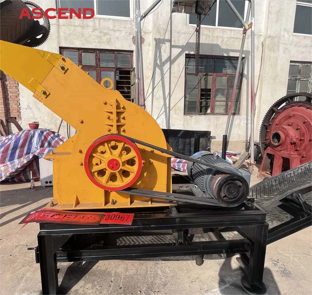PC400x300 PC600x400 hammers crusher mill with 5 10tph capacity for coal coke slag crushing in mining for east africa countries