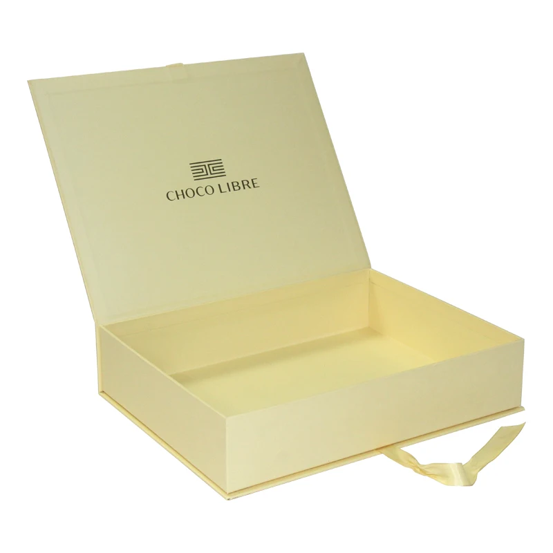 custom luxury 2mm thickness yellow Cardboard shoes packaging boxes with magnetic flip