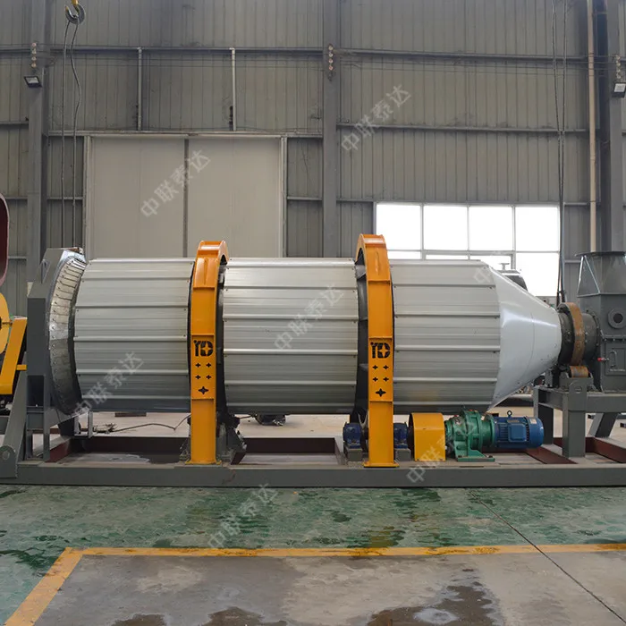 Efficient OSA Rotary Drum Dryer For Coconut Chaff Palm Residue Beer Lees Shredded Coconut Distiller Grain With Gas Oil Heating