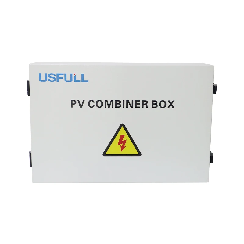 USFULL DC Solar PV Combiner Box PV Array Cabinet for solar panels 8 IN 1 OUT 2-24 strings 1000V